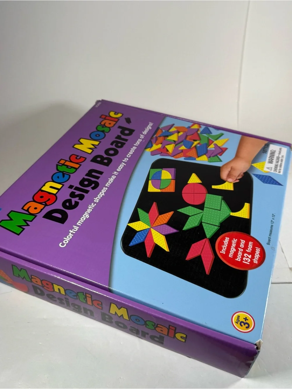 Lakeshore Magnetic Mosaic Design Board Foam Shapes Designs Near Complete *Read